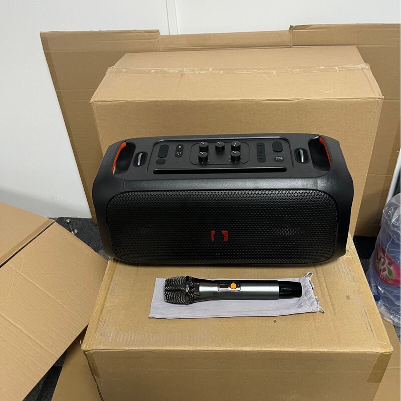 Cross-Border Exclusive Supply of Partybox On-The-Go Bluetooth Speaker Karaoke Outdoor Wireless Speaker S18 Subwoofer