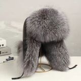 Имитация лиса волосы Лейфенг Шляпа Мужская утолщенная северо -восточная меховая собака Шляпа Молодая пожилая зима холодная защита тепло