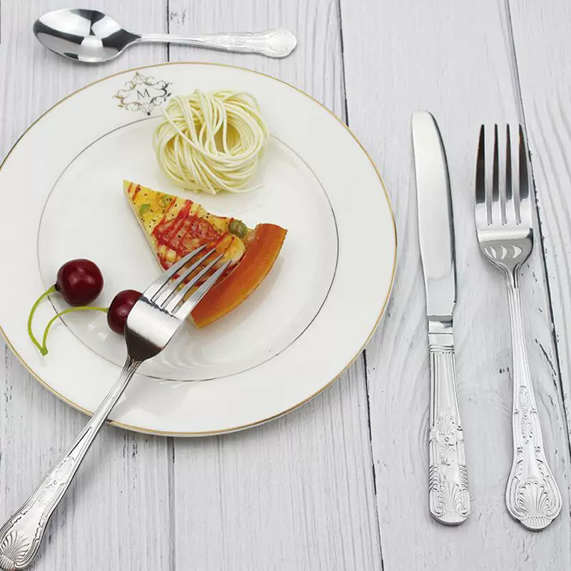 不锈钢餐具西式西餐餐厅家用酒店刀叉勺套装西餐牛排刀叉餐具礼品