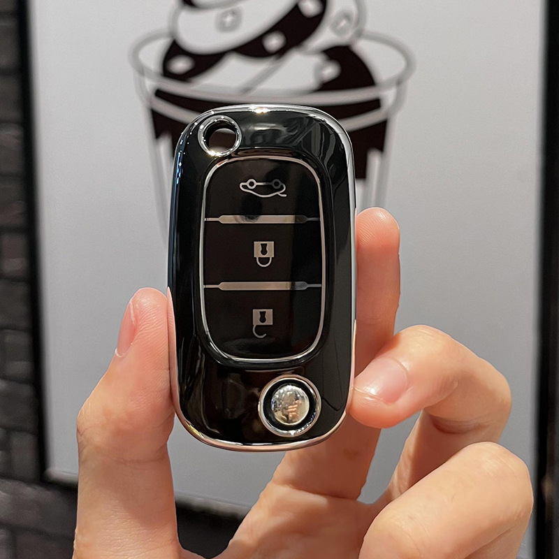 Funda de llave inteligente Mercedes-Benz aplicable plegable Mercedes-Benz Smart Elf fortwo coche forfour funda protectora