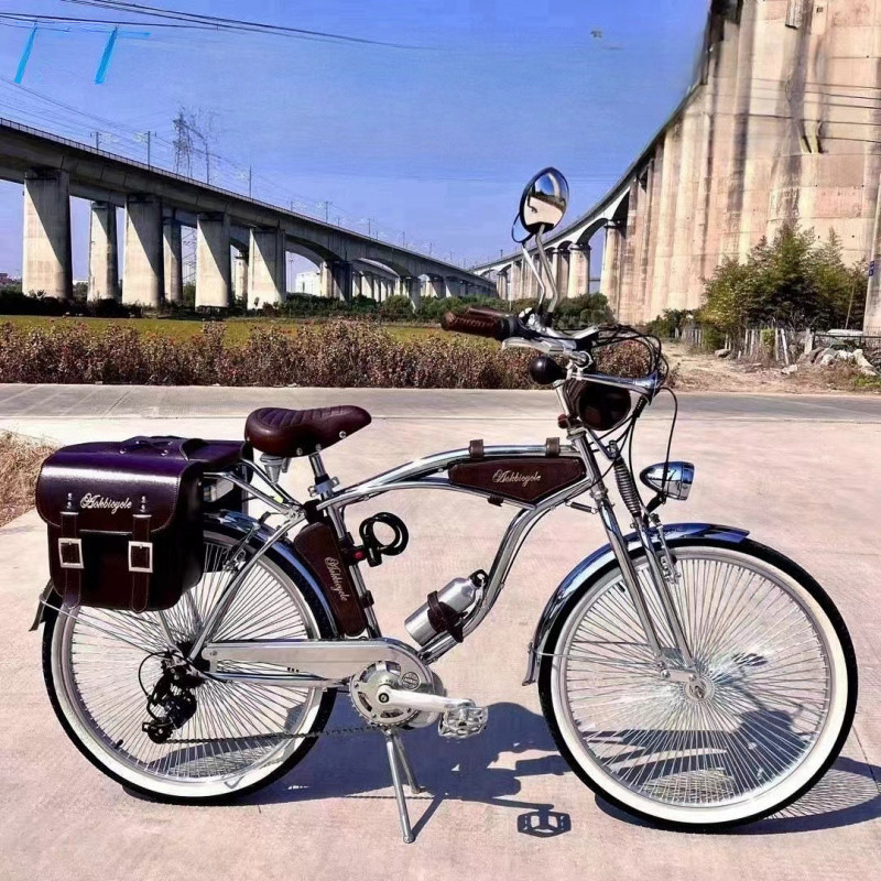 New Retro Bicycle New Inch British Old-Fashioned Variable Speed Mountain Electroplating Men's and Women's Lightweight Road Commuting