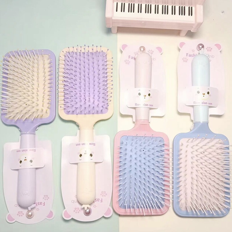 Air Cushion Comb, New Trendy Massage Comfort Comb for Curly Hair, Scalp Itch Relief Air Cushion Massage, Hair Styling