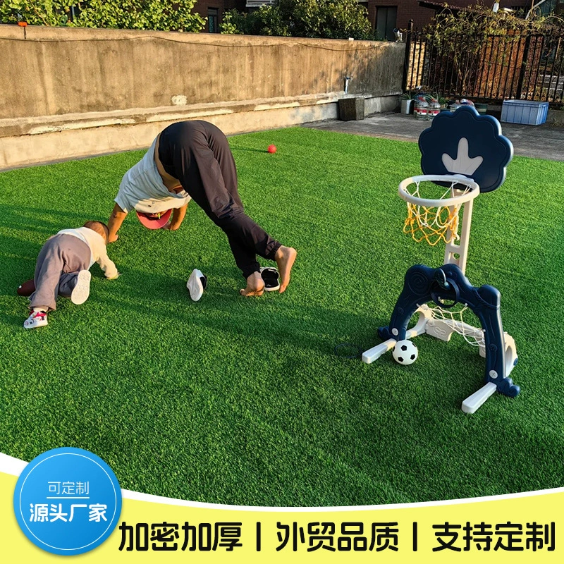 Искусственное покрытие для футбольного поля, детской площадки, изоляционного ограждения крыши, искусственный ковер, искусственный газон, для улицы