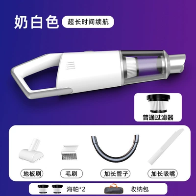 Handheld Vacuum Cleaner Wireless in – Tozsoranlar - 3601-c-white-basic-model-2-filters-1-cloth-bag