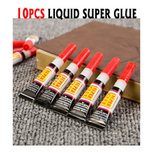 10pcs Liquid Super Glue Wood Rubber Metal Glass羳l