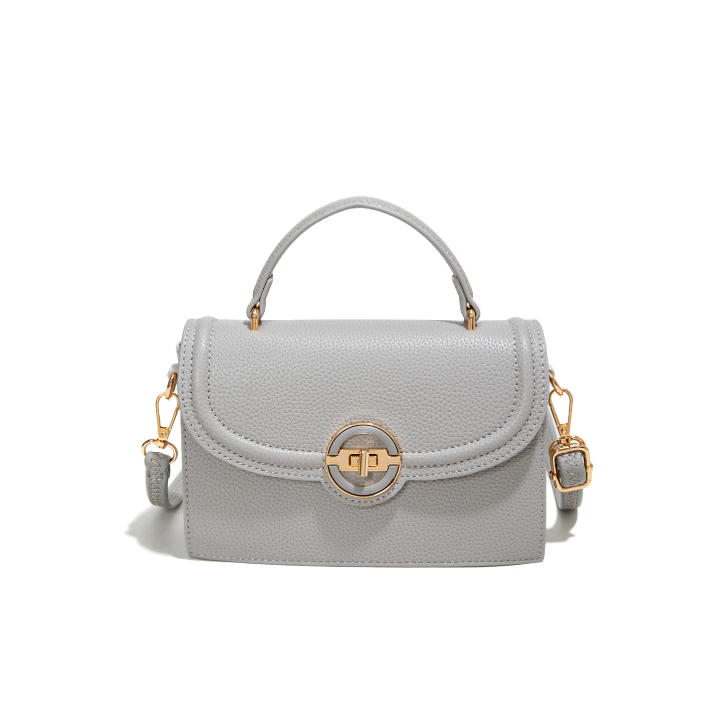 Bolso de mochila para mujeres 2025 nueva moda transfronteriza bolso de mano cuadrado de alta calidad lichi estampado bolso de hombro universal