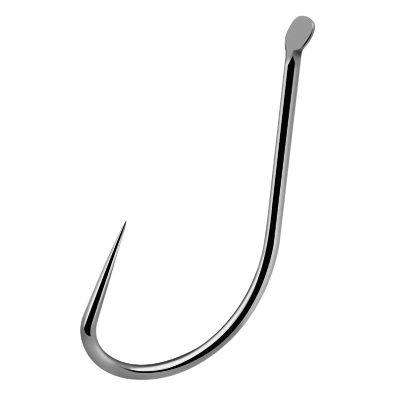 Anzuelo de aleación de titanio sin púas mar Xi carpa hoyo negro competitivo equipo de pesca endurecido suministros gancho de pesca 30 piezas