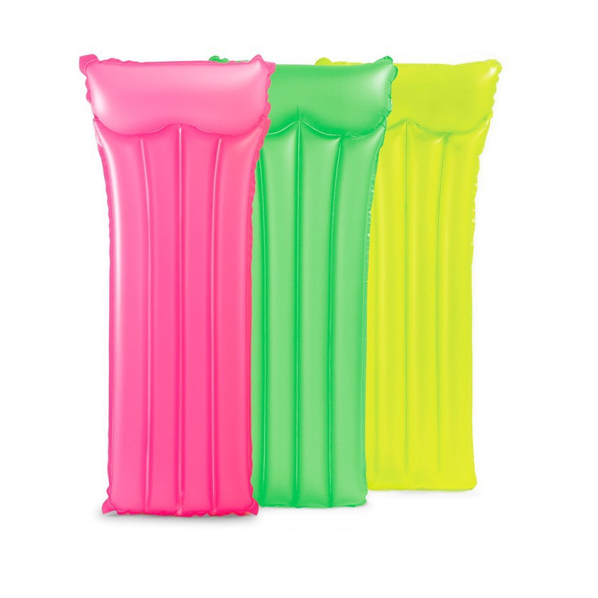 INTEX59717 fluorescente flotante para adultos sillón inflable cama flotante herramienta de flotación de agua flotante natación al aire libre flotante image 5