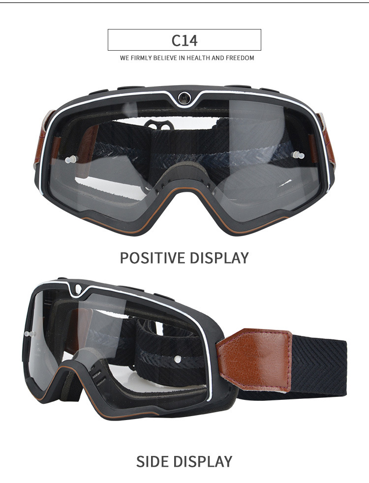 Mode motorhelmbril met snelheidsvermindering, high-definition winddichte en stofdichte off-roadbril_voghion.com