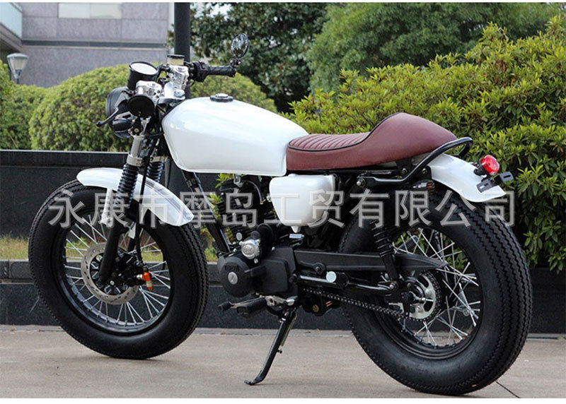 American CG Retro Motorcycle Street Car Prince Car Saddle Gasoline Motorcycle Two-wheeled Motorcycle