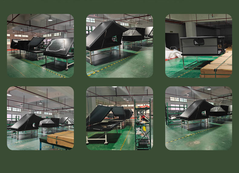 Roof Tent Fully Automatic Aluminum Alloy Car Tent Suv Outdoor Camping Style Tent Fully Automatic Hard Top Foldableing