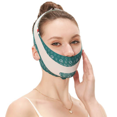 Second generation in stock plastic face bandage small v face lifting face mask lifting sagging mask new French pattern sleeping