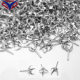 Factory direct titanium steel fashion four-claw empty support zircon earring support stainless steel huazi earring support earring accessories