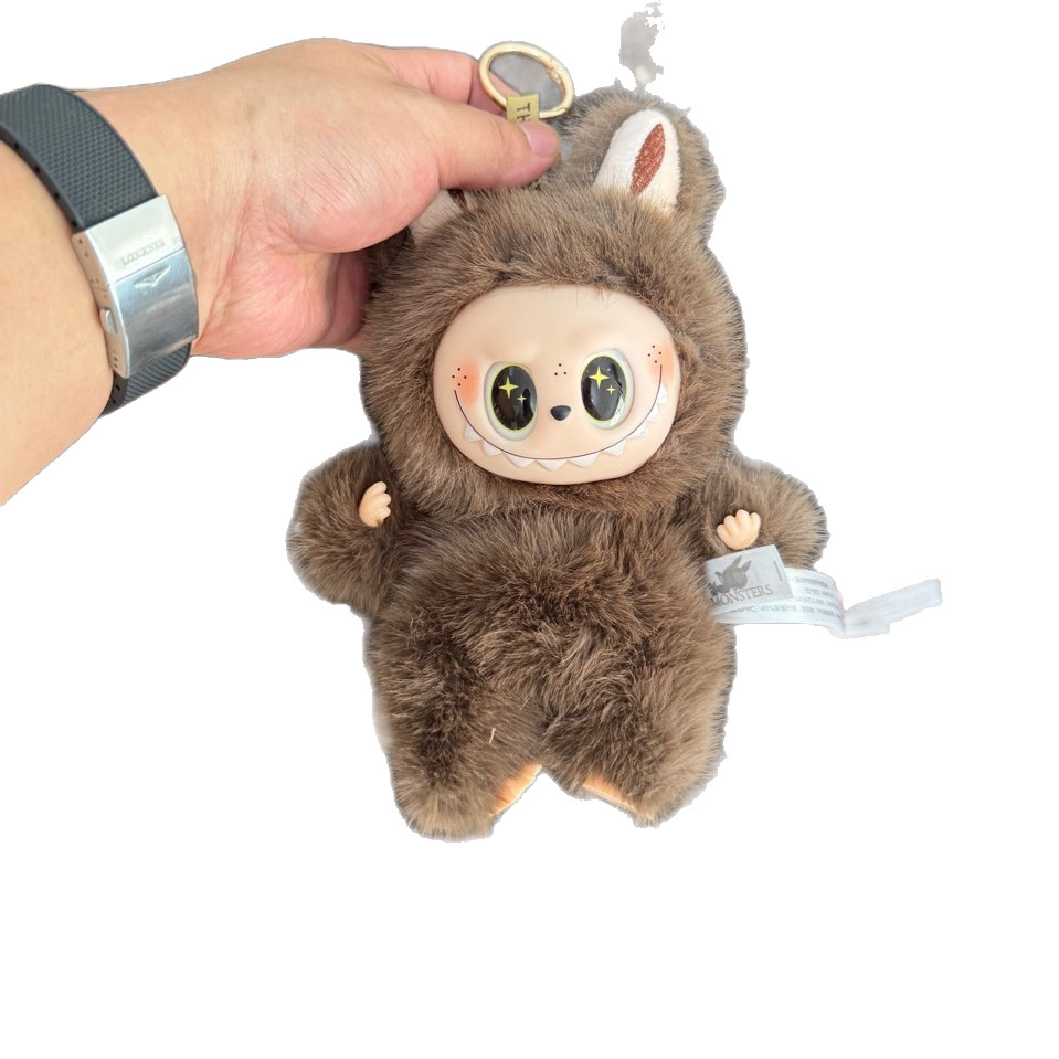 Angelino Jefe ZIMOMO LABU TABLABU Serie de adornos muñecas de peluche colgantes de llaves
