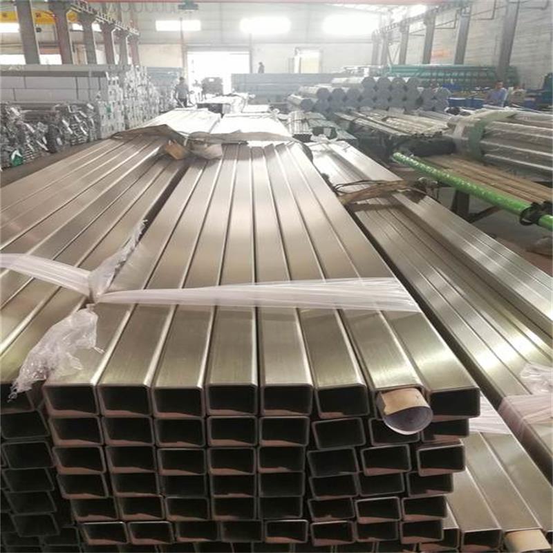 绵阳德阳304不锈钢方管 不锈钢装饰管 201不锈钢通风管道可切割