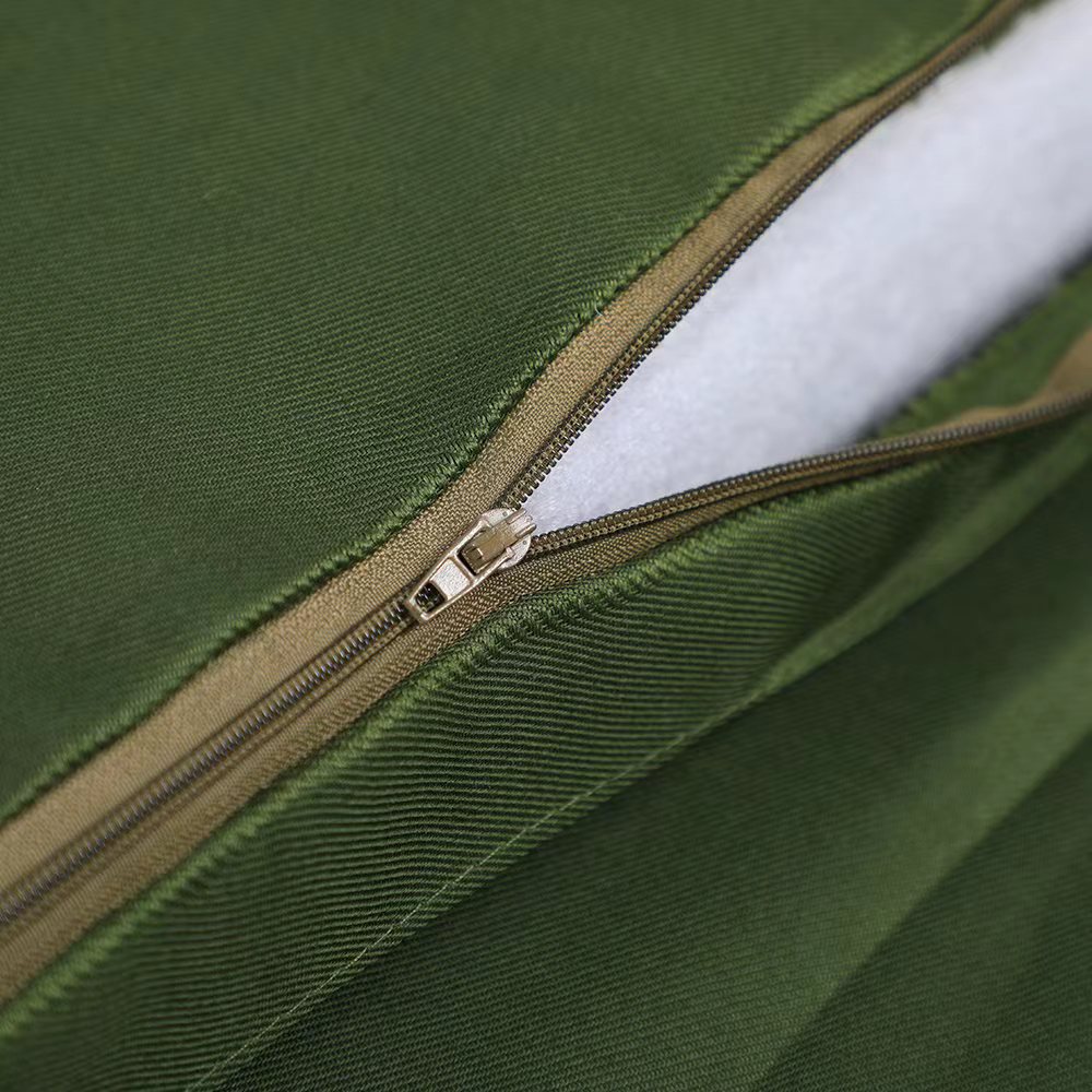 Military Green Thick Hard Cotton Mattress Waterproof Pad Mattress Cover Single Student Dormitory Washable