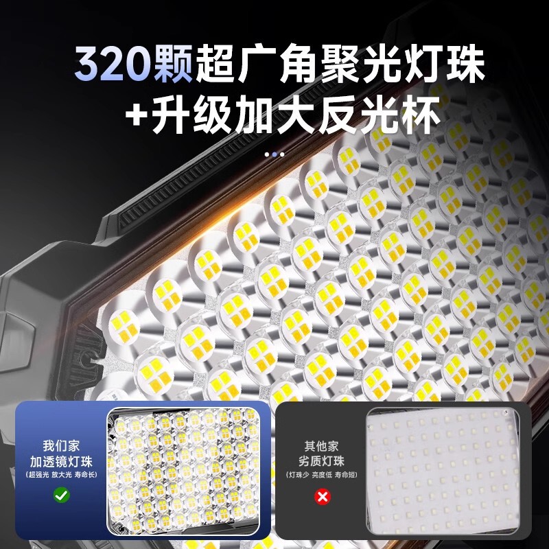 充电式照明灯摆摊夜市灯户外LED露营灯超长续航地摊灯停电应急灯|undefined