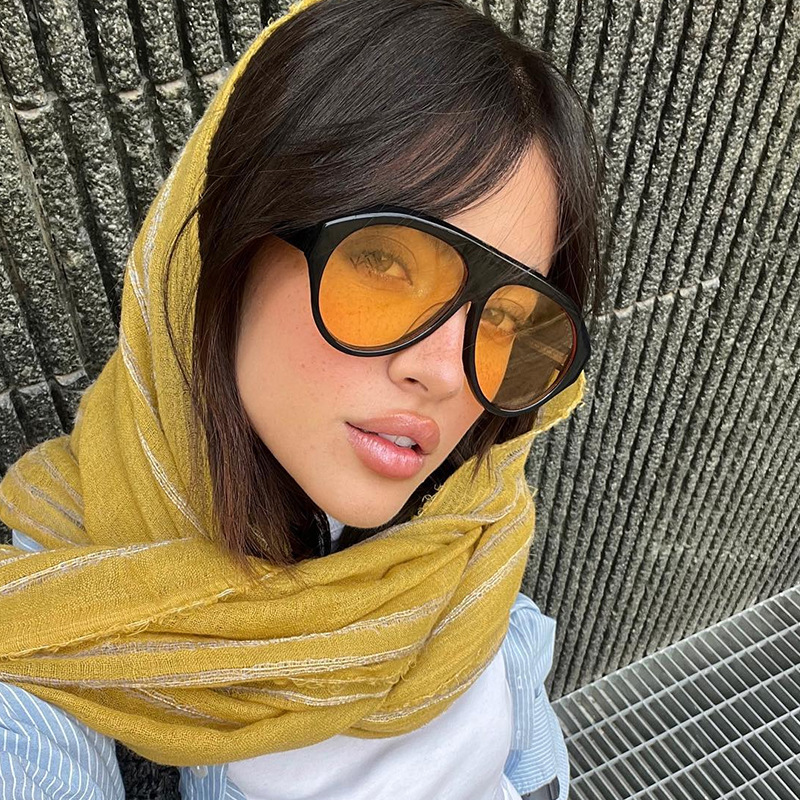 50g Weight Full Frame Glasses Structure Sunglasses Classification Ac, UV400 Protection Lens Material toad glasses Glasses Style Outdoor, Travel Occasion Solid Color, Leopard Pattern All Seasons Season Unisex Gender Retro Style Grey, Black Color Retro Solid Color Leopard Ac UV400 Protection Toad Glasses Full Frame Women's Sunglasses 3