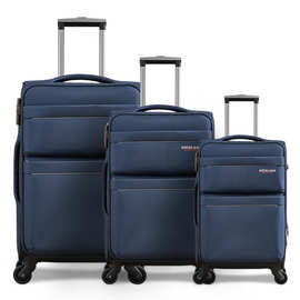 跨境外贸行李箱三件套拉杆箱旅行箱定制大容量牛津布行李箱批发