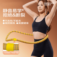 全新升级静音款/不伤衣弹簧呼啦圈加重瘦腰成人收腹器材