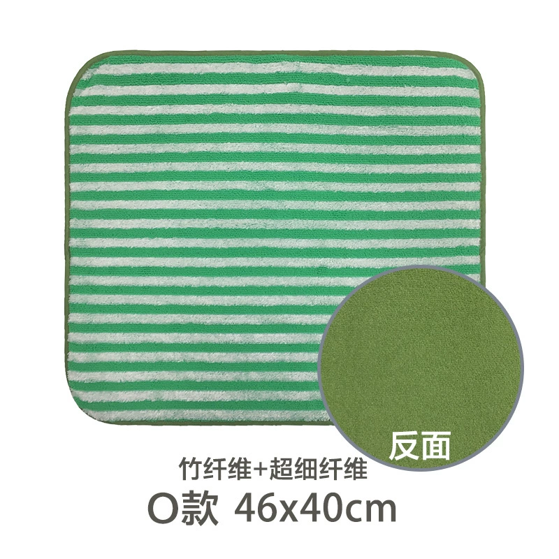 Double-sided hygienic tableware, drying rack, increased thickness, water absorbent