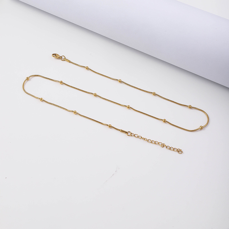 7g Weight Chain Jewelry Making Type DIY Jewelry Accessories Classification 1 Piece Quantity 304 Stainless Steel Material Solid Color Pattern Plating Design Simple Style, Classic Style Style Simple Style Classic Style Solid Color 304 Stainless Steel Plating Jewelry Accessories 2