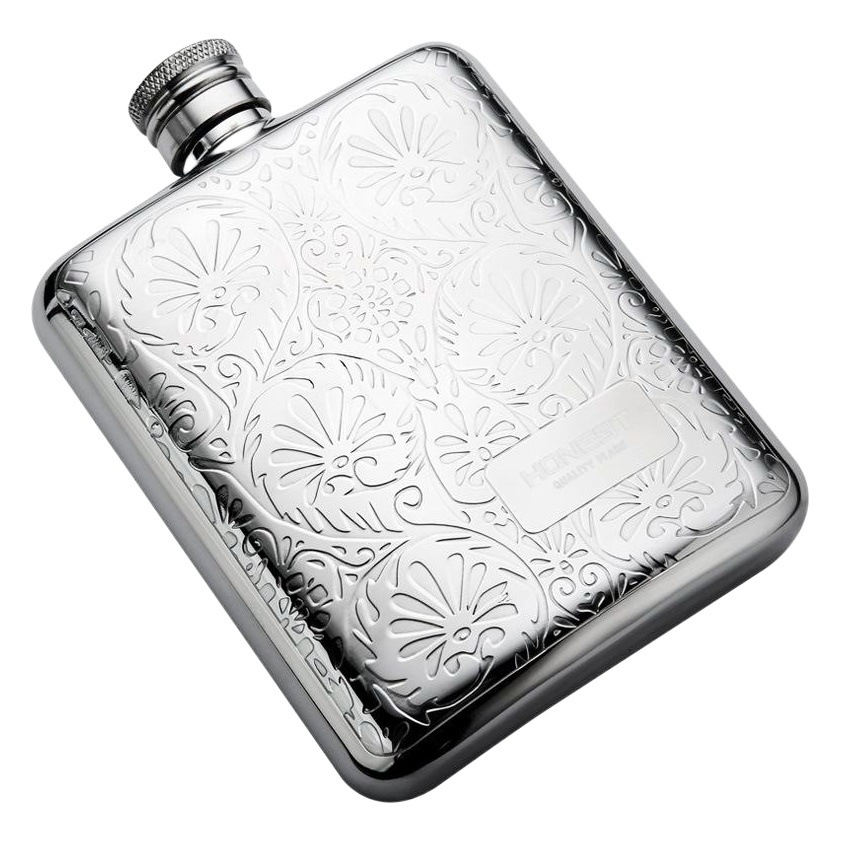 Baicheng Genuine 304 Stainless Steel Liquor Flask Outdoor Portable Metal Wine Set 6 Ounces with Funnel Wholesale