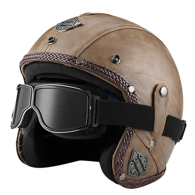 Motorcycle Safety Supplies — and Women's Motorcycle Leather Helmet