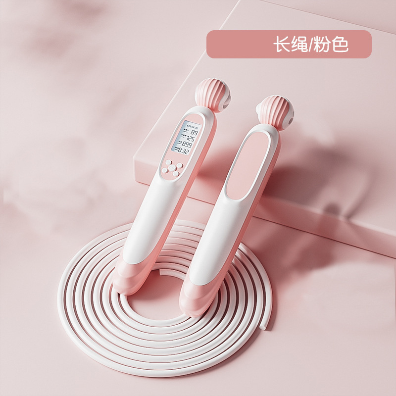 カウント縄跳びの女性家庭用フィットネス器材は、脂肪を燃やすことができます。|undefined