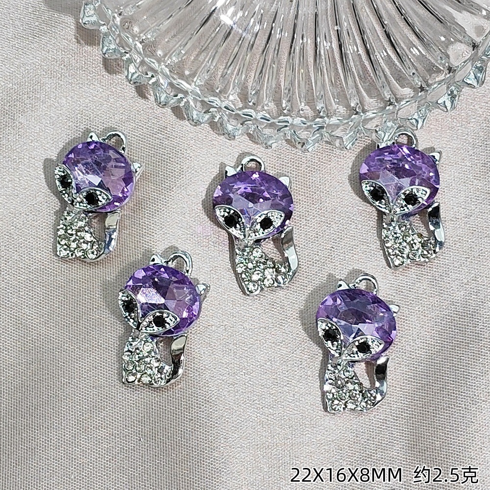 Exquisitos accesorios de joyería colgante de diamante de alta protección ultravioleta al por mayor collar DIY artesanal colgante de materiales de ropa de pulsera