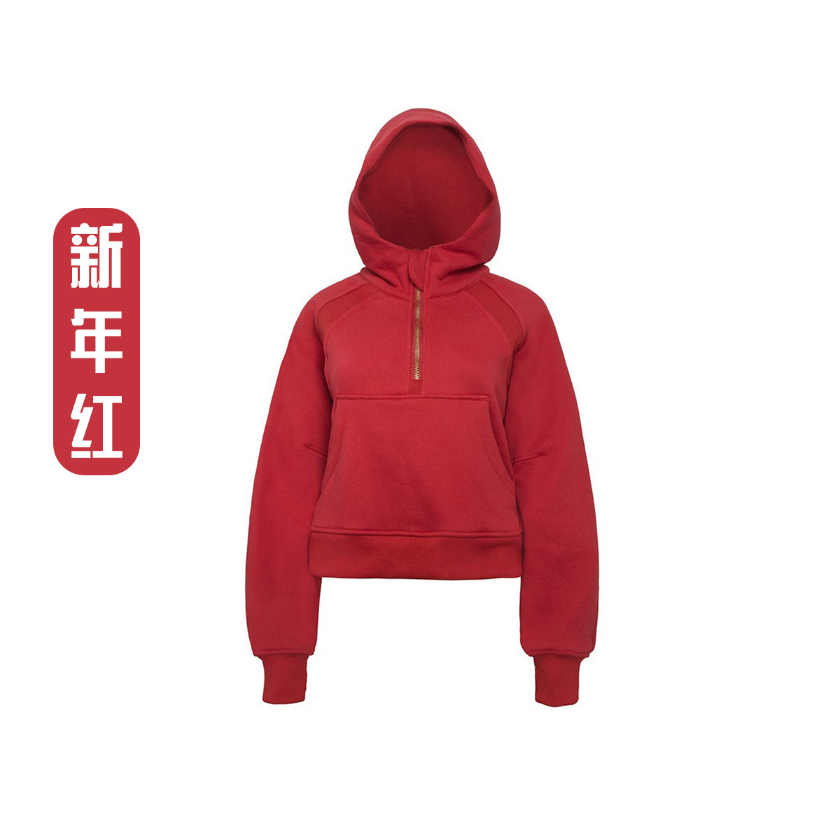 2025 medio cremallera alta camisa de cuello alto para mujeres otoño y invierno nueva ropa exterior calentadora de lana gruesa chaqueta deportiva image 8