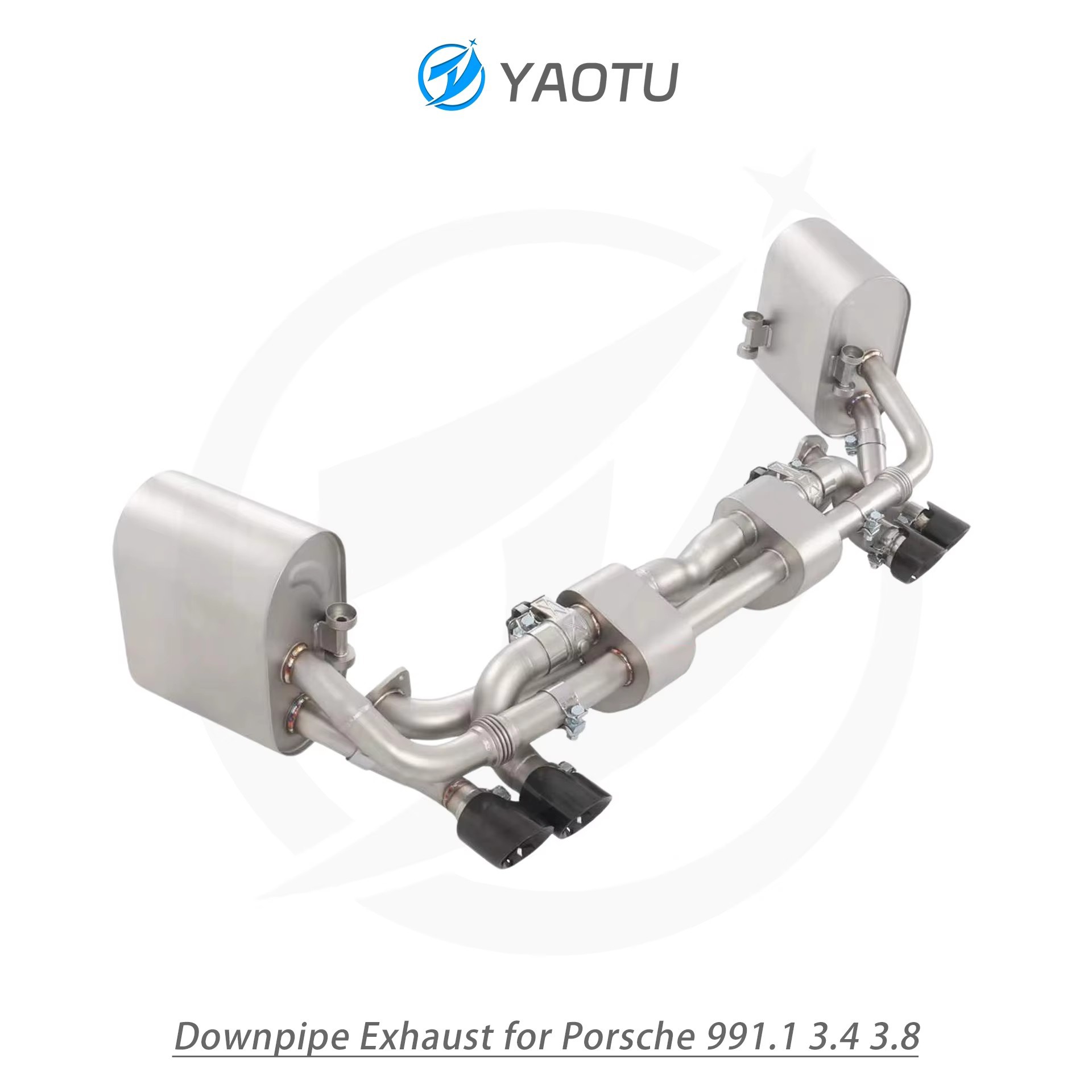 Suitable for Porsche 991.1 3.4/3.8L SUS304 Valvetronic Catback Exhaust
