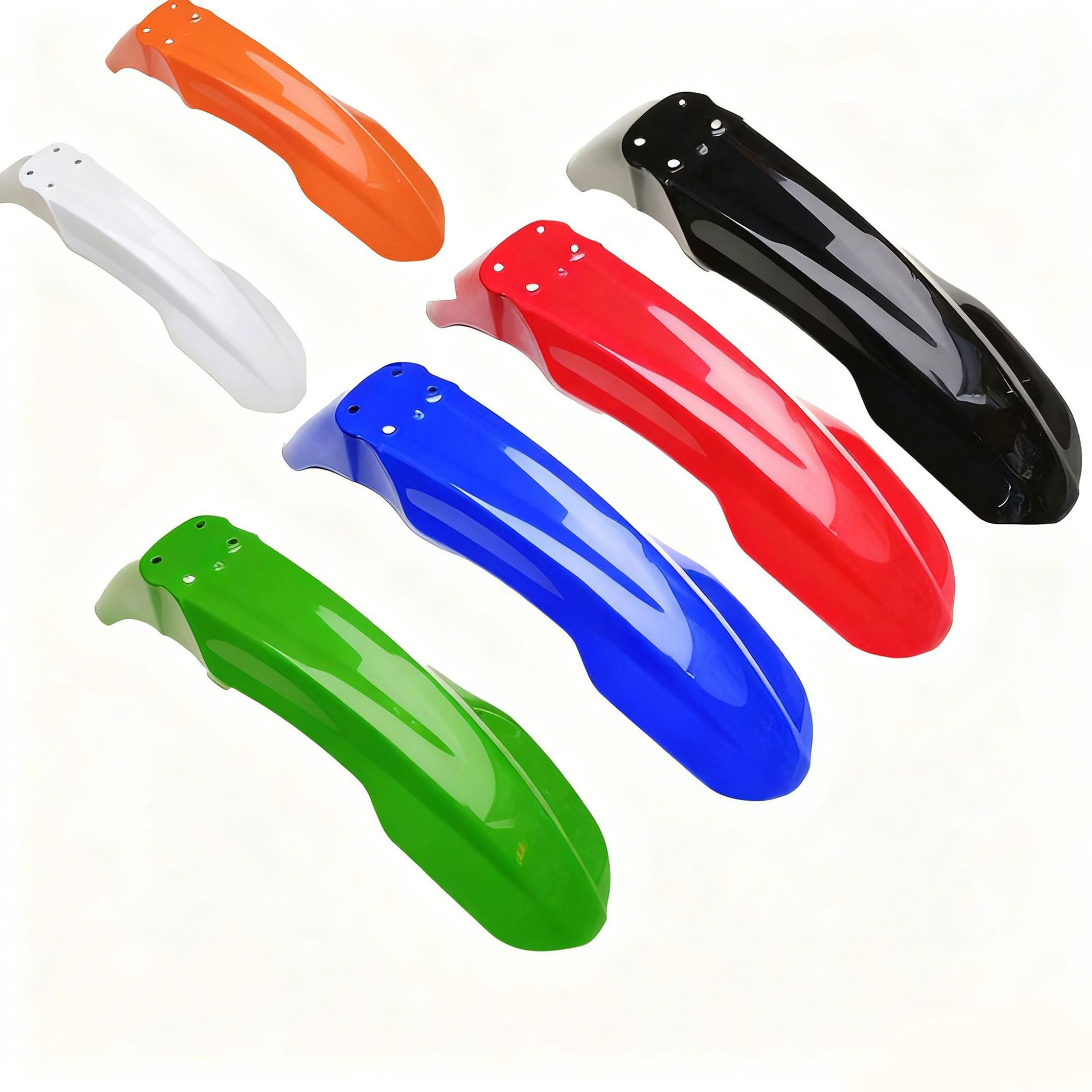 Off-Road Motorcycle Cqr250 300 Front Fender Mayes V3 Front Mud Tile Big Cabbage Modified Mud Front Tile