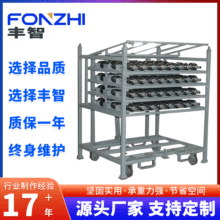 太仓供应折叠式汽车料架周转架汽车零部件堆叠料架汽车配件搬运架