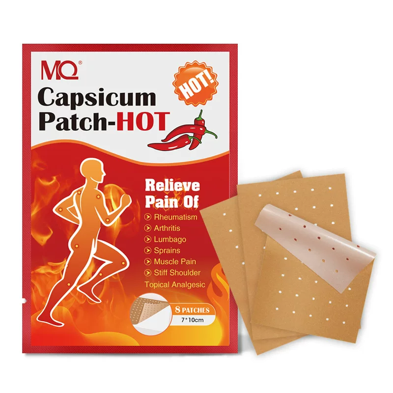 Перекрестная/граничная-plaster наклейка чили патч производитель CapsicumPlasterHot шейно-шейный пояс wholesale чили патч