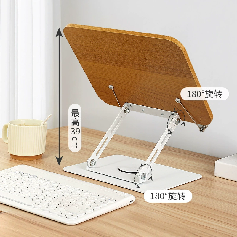 Table reading, bookshelf for adults, adjustable universal support frame