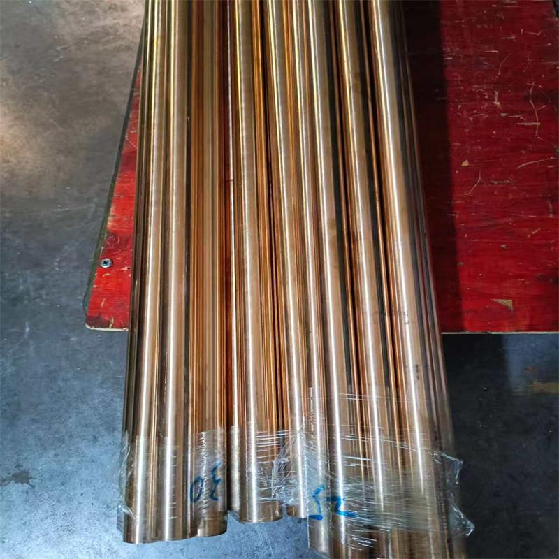 t2紫铜棒30mm实心红铜棒40mm纯铜棒铜柱45 50 55 60mm圆铜杆75mm