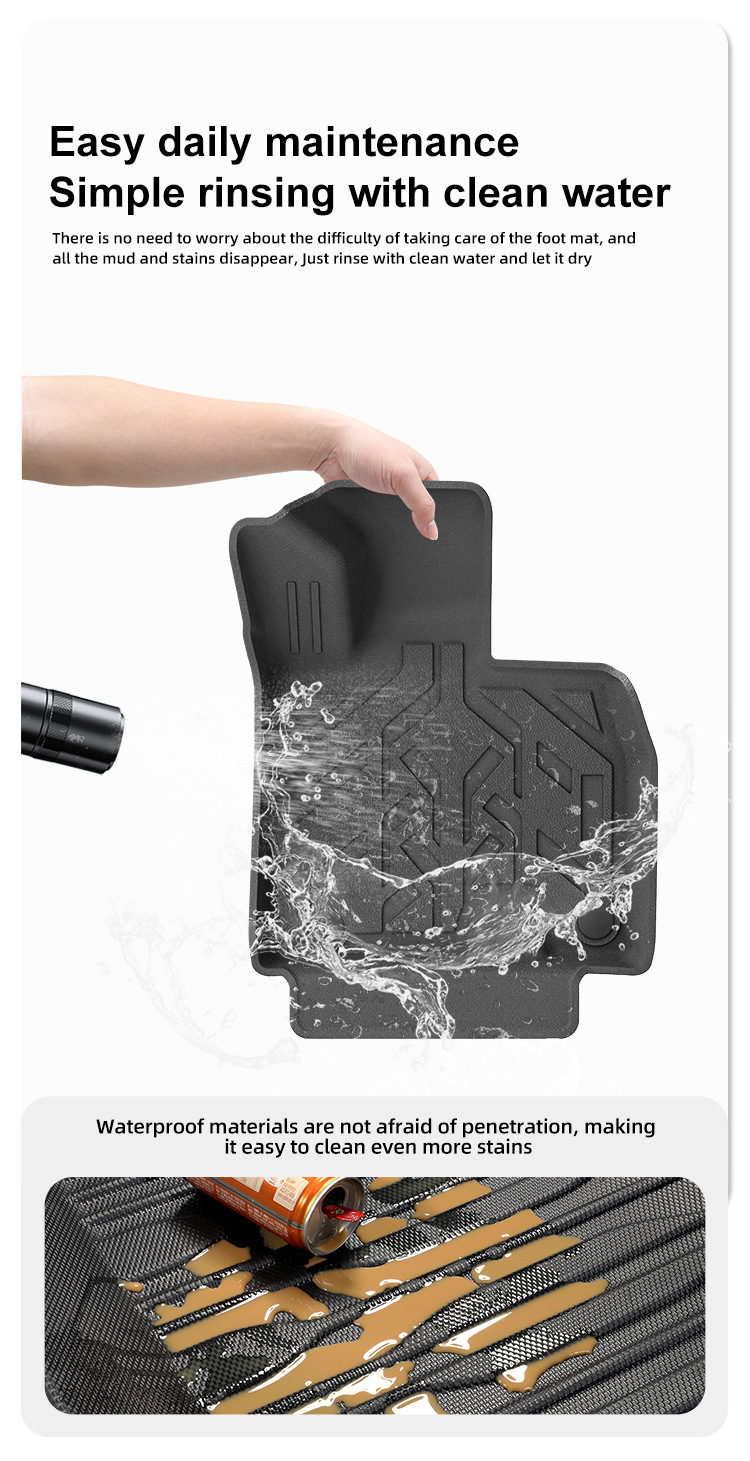 Suitable for 25 Models of Chery Jaecoo J5 Ev Car Floor Mats, Tpe Floor Mats, Trunk Mats, Cross-Border