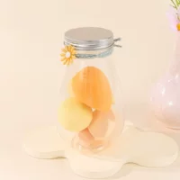Однотонное косметическое яйцо, косметическое яйцо в бутылочке, влажное и сухое использование, яйцо для макияжа без латекса, яйцо для макияжа