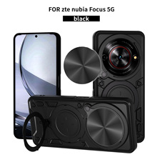 跨境适用ZTE nubia Focus Pro家尚推窗手机壳努比亚NEO3支架防摔