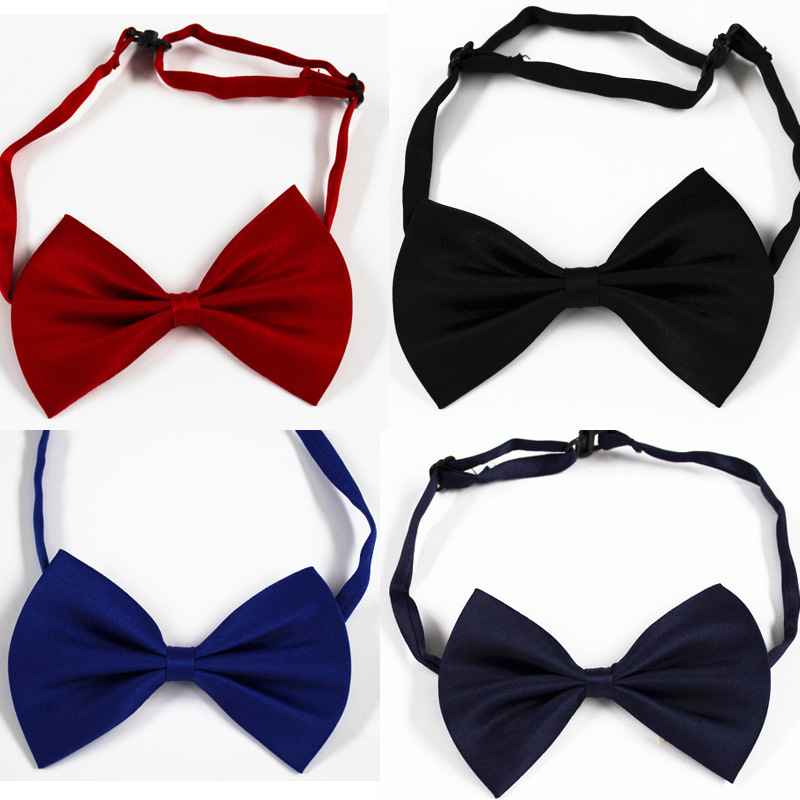 School Performance Student Choir Group Men's Groomsmen Groom Black Suit Bow Tie Wedding Wedding British Butterfly
