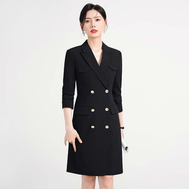 Professional Suit Dress for Women, New Spring and Autumn Style, Formal Occasion Suit Dress, High-End Host Dress, High-End Work Dress Professional Suit Dress for Women, New Spring and Autumn Style, Formal Occasion Suit Dress, High-End Host Dress, High-End Work Dress