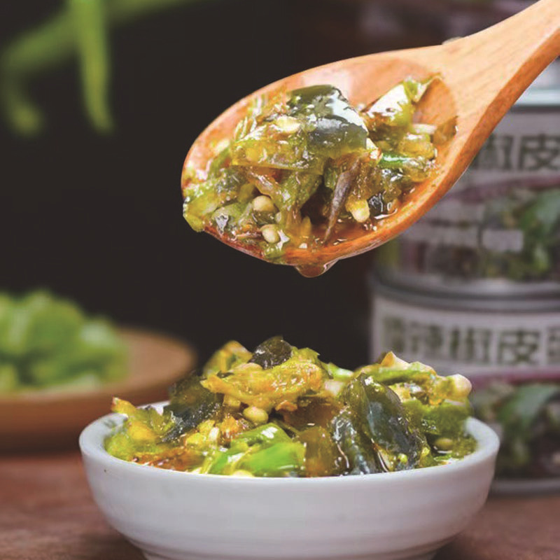 Instant Rice Sauce with Pickled Egg and Chili - 8-Pack - Ready-to-Eat Condiment for Rice