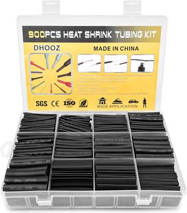Lectorias 900Pcs Heat Shrink Tube Kit Heat Shrink Connectors