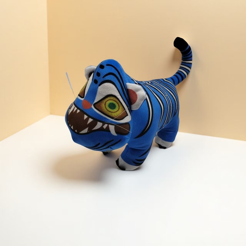 新品kpop demon hunters plush K-POP猎魔女团老虎毛绒玩偶公仔|undefined