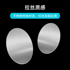 Wholesale round iron sheet magnet small iron sheet 430 stainless steel round sheet metal stamping forming thin magnetic sheet