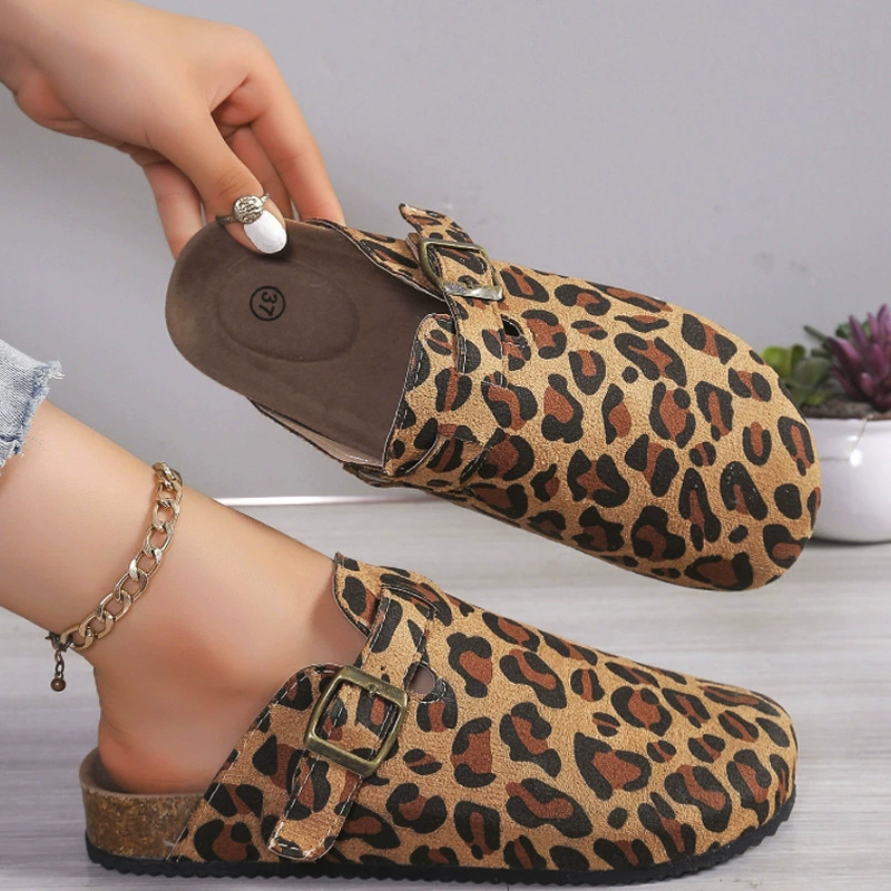 Новые женские тапочки Birken для пар, плоские, повседневные, полутапочки Birken, ленивые, без каблука