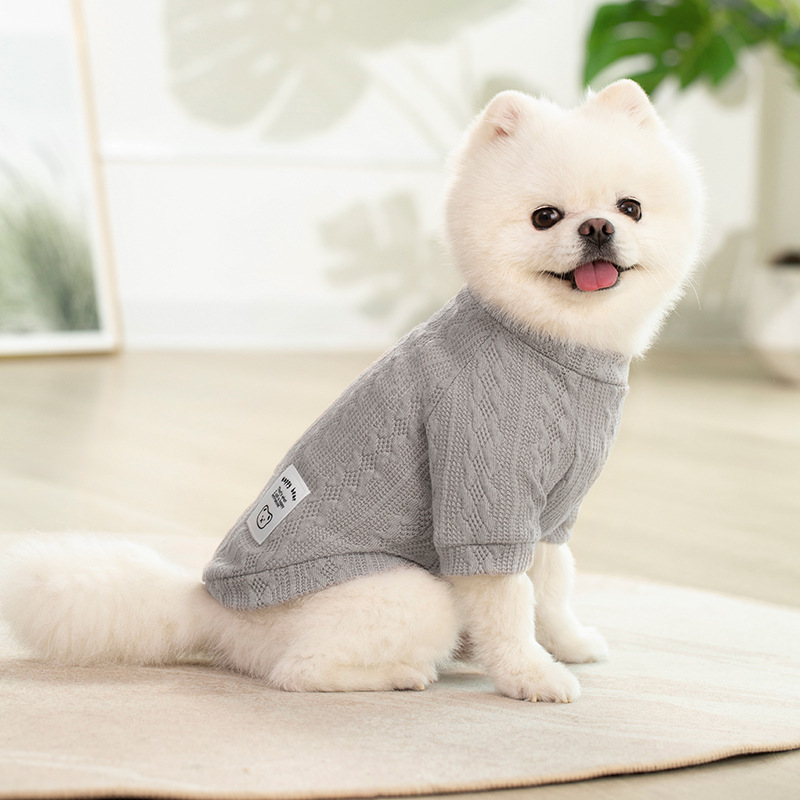 울 스웨트셔츠 그레이