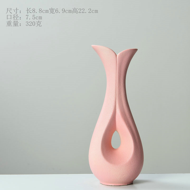 F 꽃병-핑크