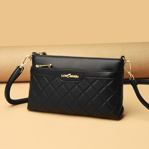 Bags for Women  New Summer Women's Bags Middle-aged Mom Bags Handheld Mobile Phone Coin Small Bag Soft Leather Crossbody Bag